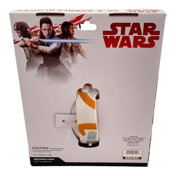 Disney Parks Star Wars The Last Jedi BB-8 Bubble Blower Toy with Lights Sound - Picture 3 of 6